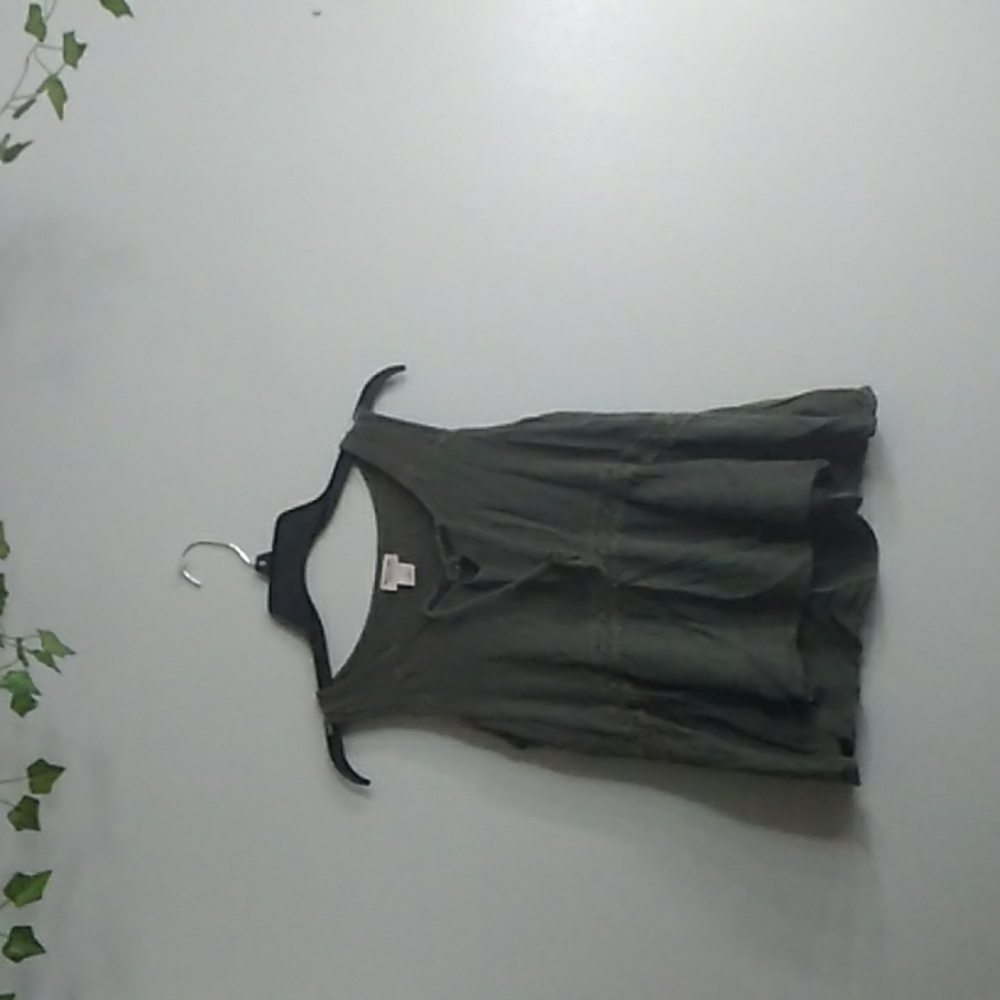 Army Green Tank Top